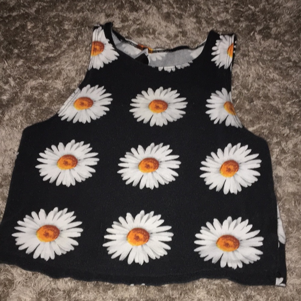 Sunflower crop top
